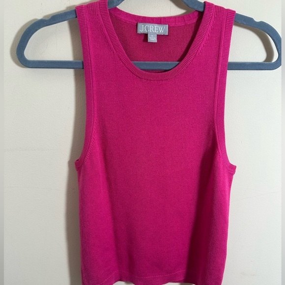 J. Crew Pink Sleeveless Sweater - Picture 1 of 6